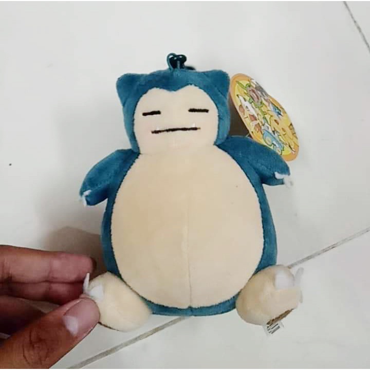 MÓC KHÓA GẤU BÔNG POKEMON SNORLAX (KABIGON) (15 CM) MG13