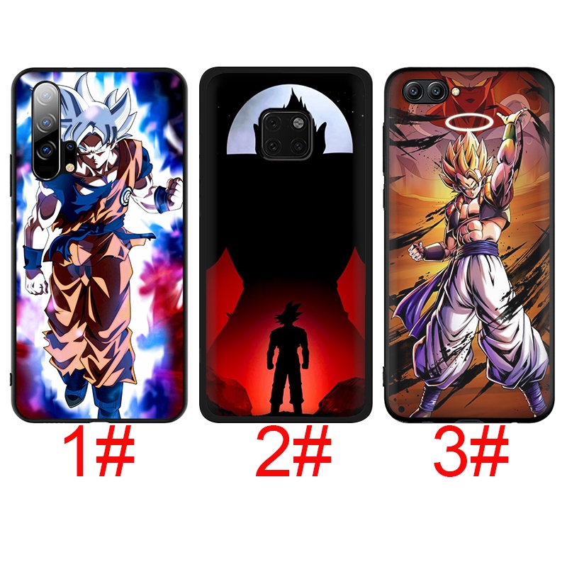 Ốp Lưng Nhựa Mềm In Hình Dragon Ball Z Super Dbz Goku Huawei Y6 Y7 Y9 Prime 2018 2019 Mate 10 20 30 Lite Pro