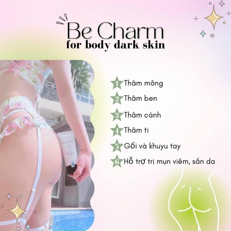 KEM NGỪA THÂM MÔNG Be Charm Cream - 6 in 1