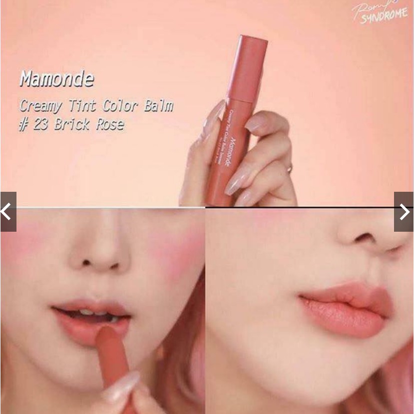 Son bút chì Mamonde Creamy Tint Color Balm Intense