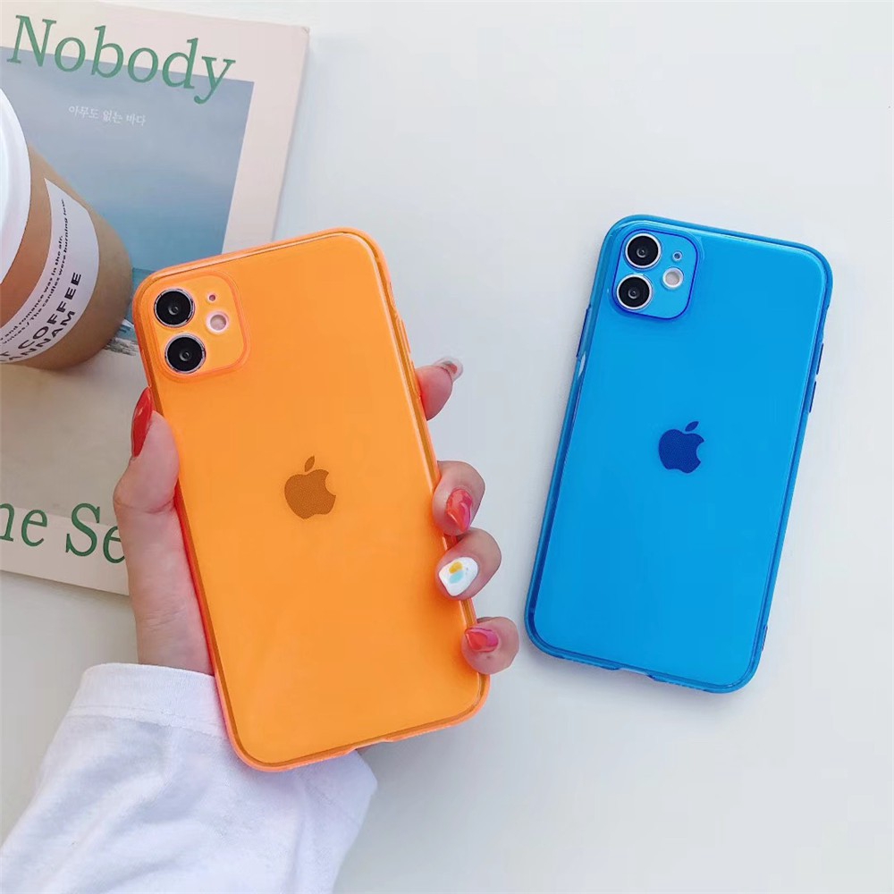 Ốp Điện Thoại Tpu Dẻo Trong Suốt Màu Trơn Cho Iphone 11 Pro Max Iphone 11 Pro Max Xs Max Xr 7 8 Plus 6s X | BigBuy360 - bigbuy360.vn