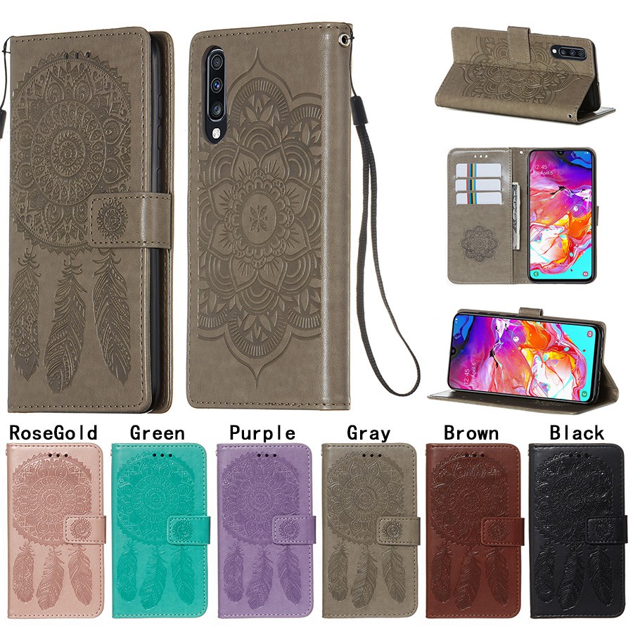 Bao da điện thoại hình Dreamcatcher dành cho Samsung A20/A30/A40/A50 A50S A30S/A70/A80 A90