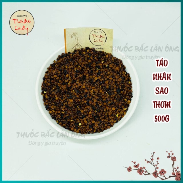 Táo Nhân Sao Thơm 500g Giúp An Thần Ngủ Ngon
