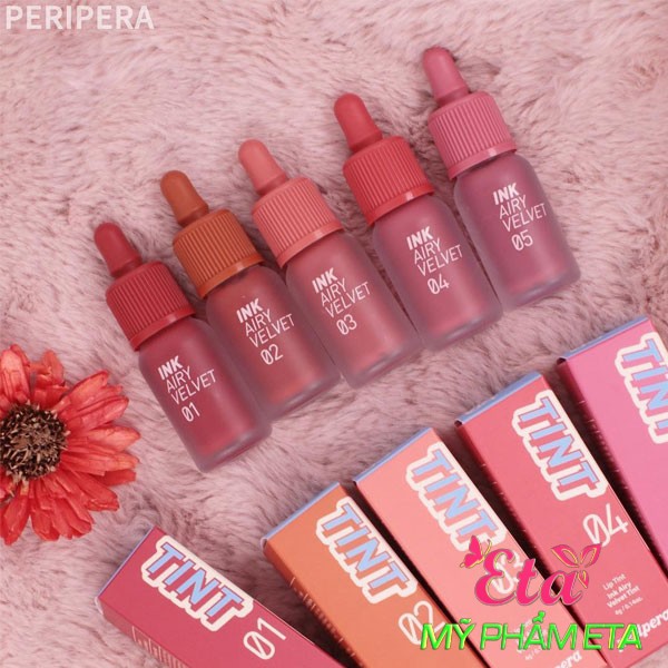 [New] Son kem PERIPERA INK AIRY VELVET TINT lì môi, không khô môi 2019 4g | BigBuy360 - bigbuy360.vn