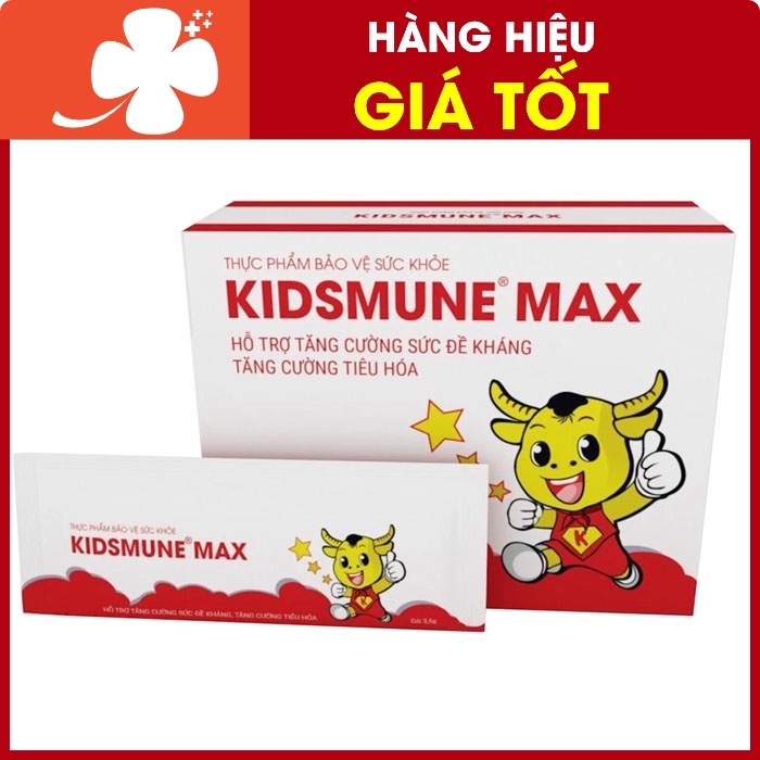 Kidsmune Max, hỗ trợ trẻ ăn ngon nâng cao sức khỏe ( hàng chính hãng )