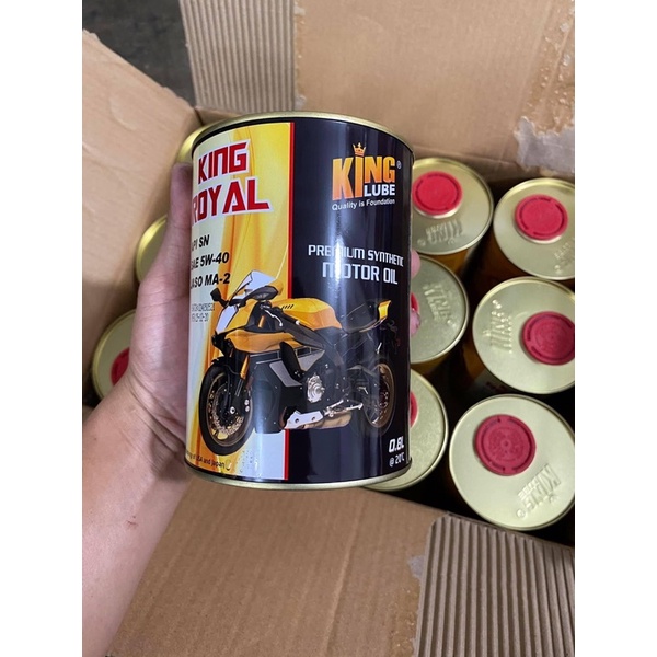 Nhớt King Royal Lube sử dụng mọi loại xe ga và số