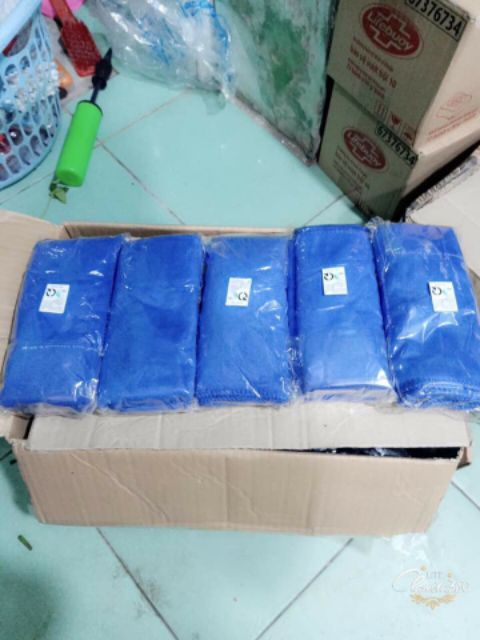 COMBO 2 KHĂN GỘI ĐẦU, THẤM HÚT TỐT, TIỆN LỢI