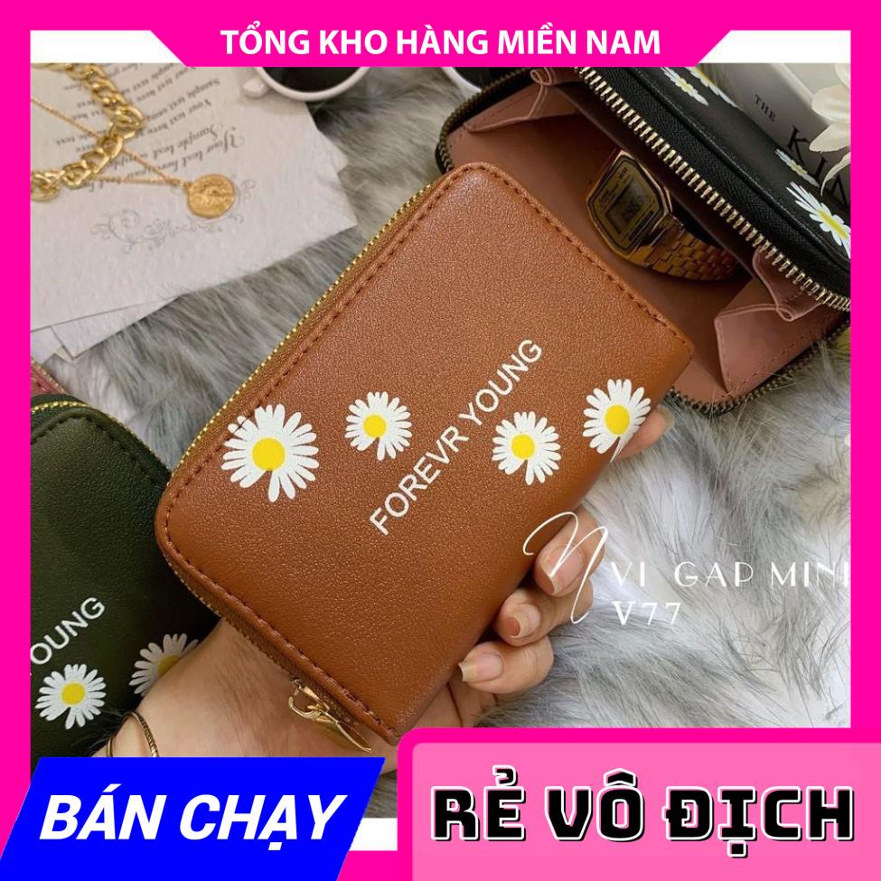 VÍ MINI HOA CÚC XINH XẮN V77 - 113 ⚡FREESHIP⚡100% ẢNH THẬT⚡ CHUYÊN SỈ - GIÁ TỐT  MY