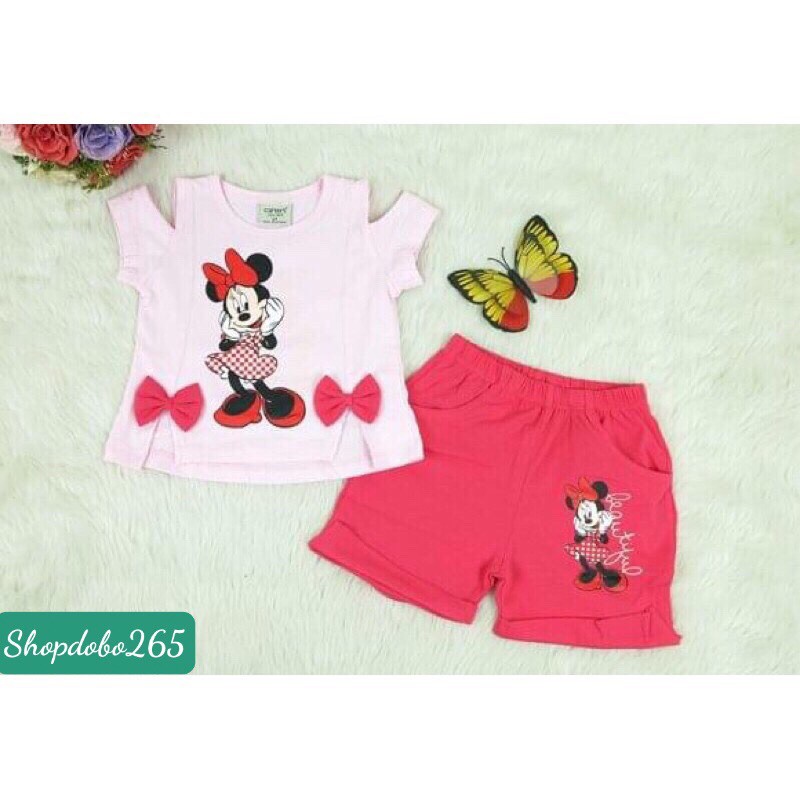 Đồ bộ bé gái,đồ bộ mặc nhà đùi cotton bé gái siêu cute.
