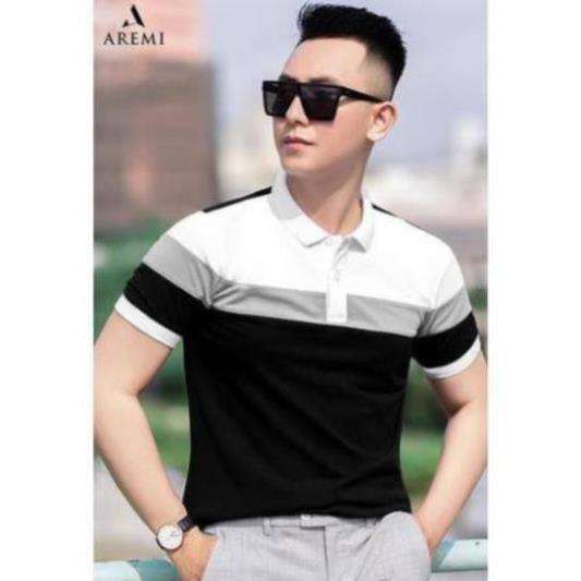 Áo Thun POLO Nam Tay Ngắn Thêu Logo AREMI Cao Cấp Thoáng Mát Co Dãn Tốt ARPL05