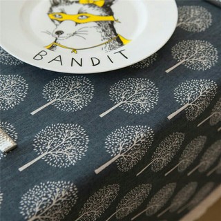 vải canvas cây tròn