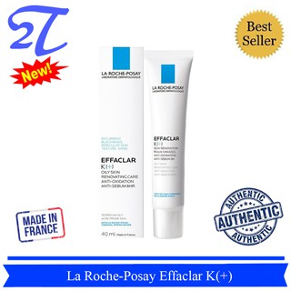 Kem giảm mụn đầu đen La Roche-Posay Effaclar K+ 40ml