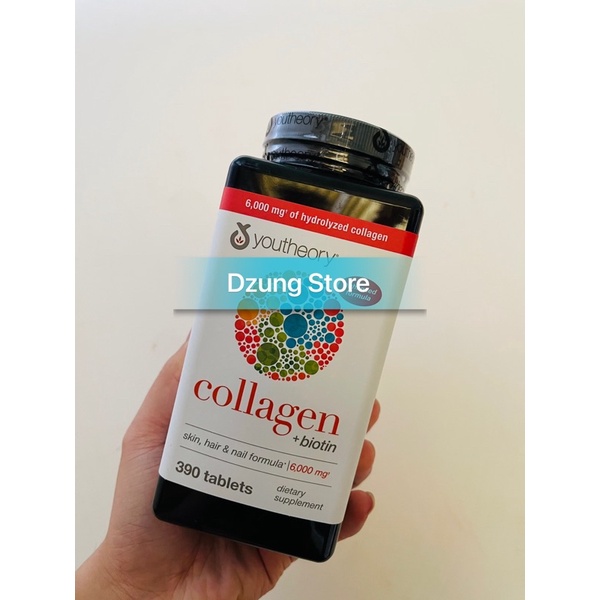 Collagen Youtheory 390 Viên