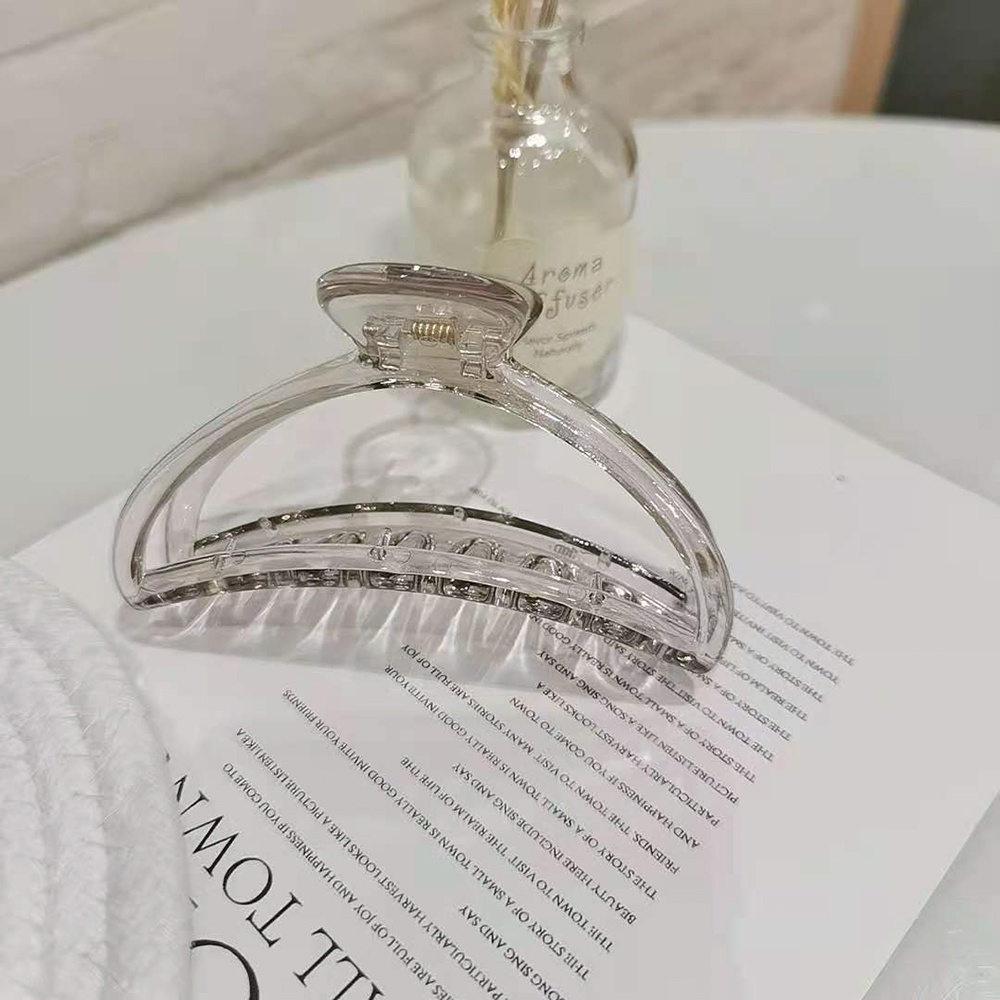 Kẹp Tóc Hình Bán Nguyệt Cỡ Lớn Nhiều Màu Thời Trang Cho Nữ