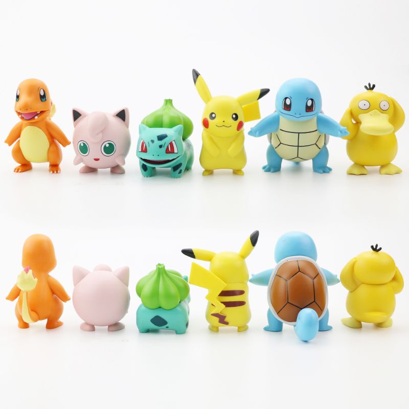 Set 6 mô hình pokemon siêu kute