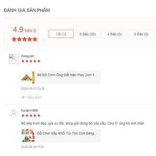 Đất Nặn PLAY DOH Ống Đất Nặn 10 Màu