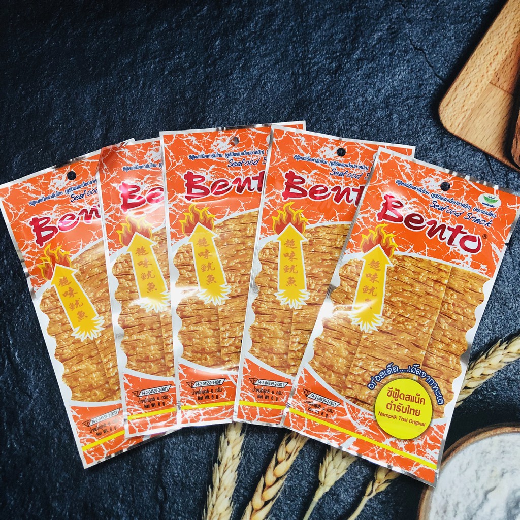 Mực Bento Thái Lan Cam 5 Gói