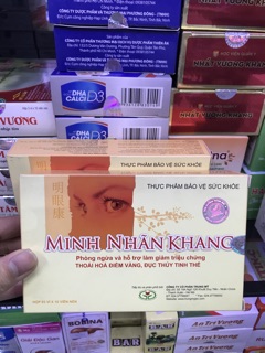 MINH NHÃN KHANG Giúp cho đôi mắt luôn sáng