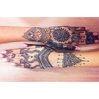 set khuôn vẽ henna
