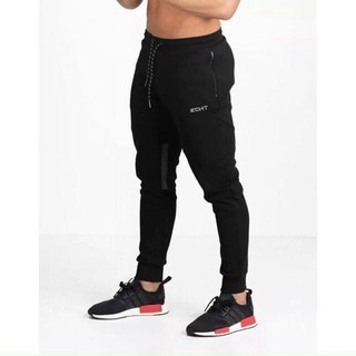 Quần dài tập gym nam echt - quần jogger gym echt vải thun polly cao cấp mát lạnh