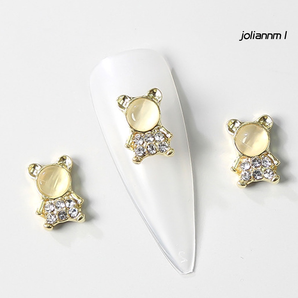 10 Phụ kiện trang trí móng tay làm từ hợp kim không phai phong cách vintage độc đáo