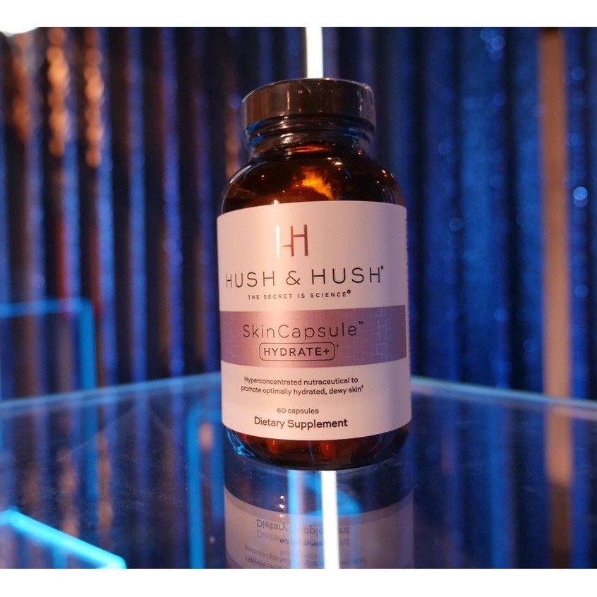 [CÓ TEM - CHÍNH HÃNG] Viên Uống Cấp Ẩm Giúp Da Căng Bóng Mọng Nước Image Hush & Hush SkinCapsule Hydrate+ | Thế Giới Skin Care
