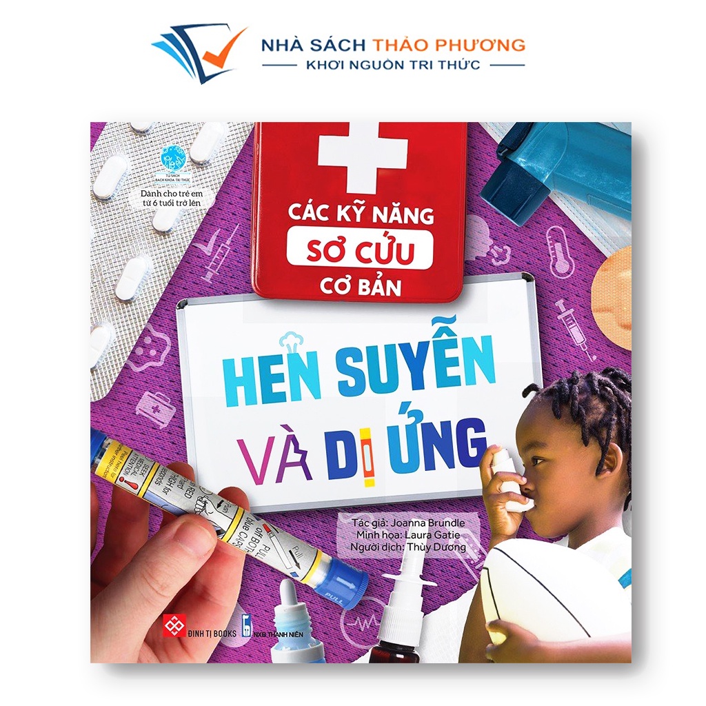 Sách - Các kỹ năng sơ cứu cơ bản - Bộ 4 quyển, lẻ tùy chọn
