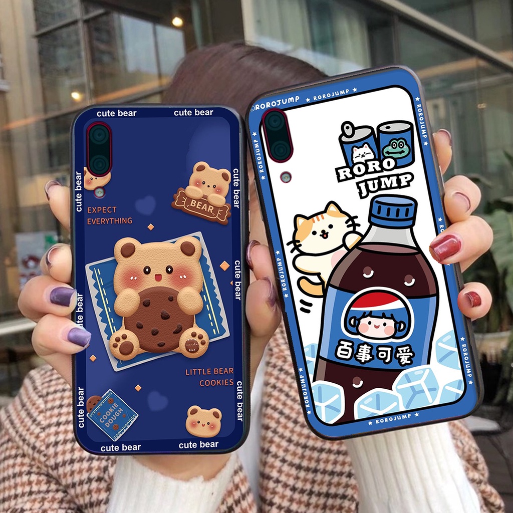 Ốp lưng Huawei Y9 PRO 2019 in hình 3D GẤU cute be@r, soda, happy day cực hot ,thời thượng