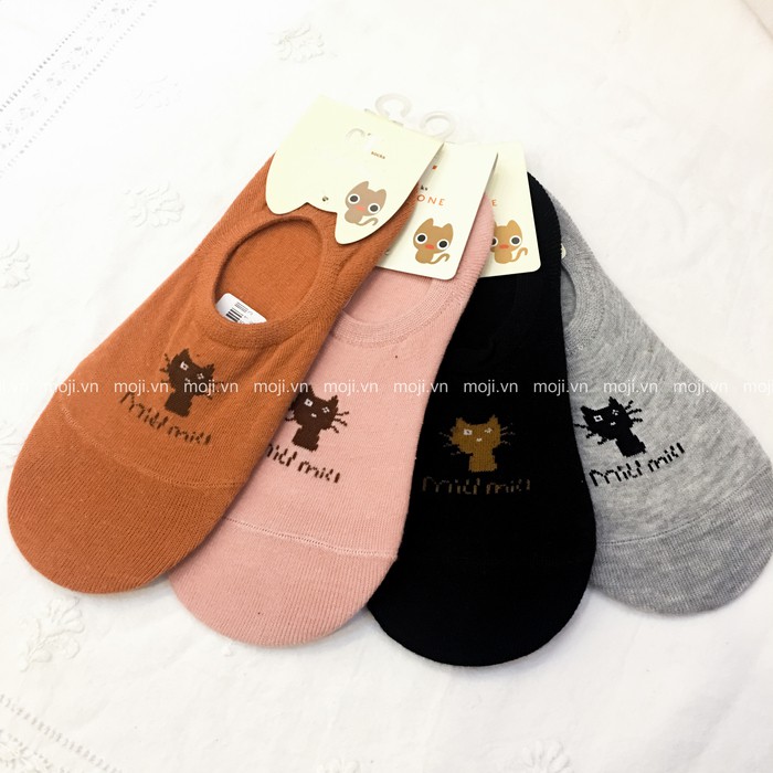 Combo sỉ 20 đối tất miu miu cổ ngắn