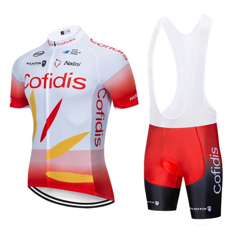 Bộ Quần Áo Có Đệm Gel Cofidis Mặc Khi Đi Xe Đạp Leo Núi Thể Thao Ngoài Trời 2022