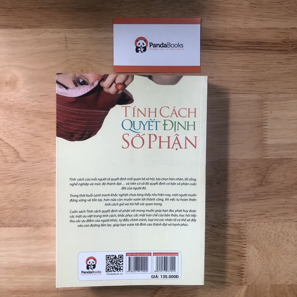 Sách PandabooksTính Cách Quyết Định Số Phận
