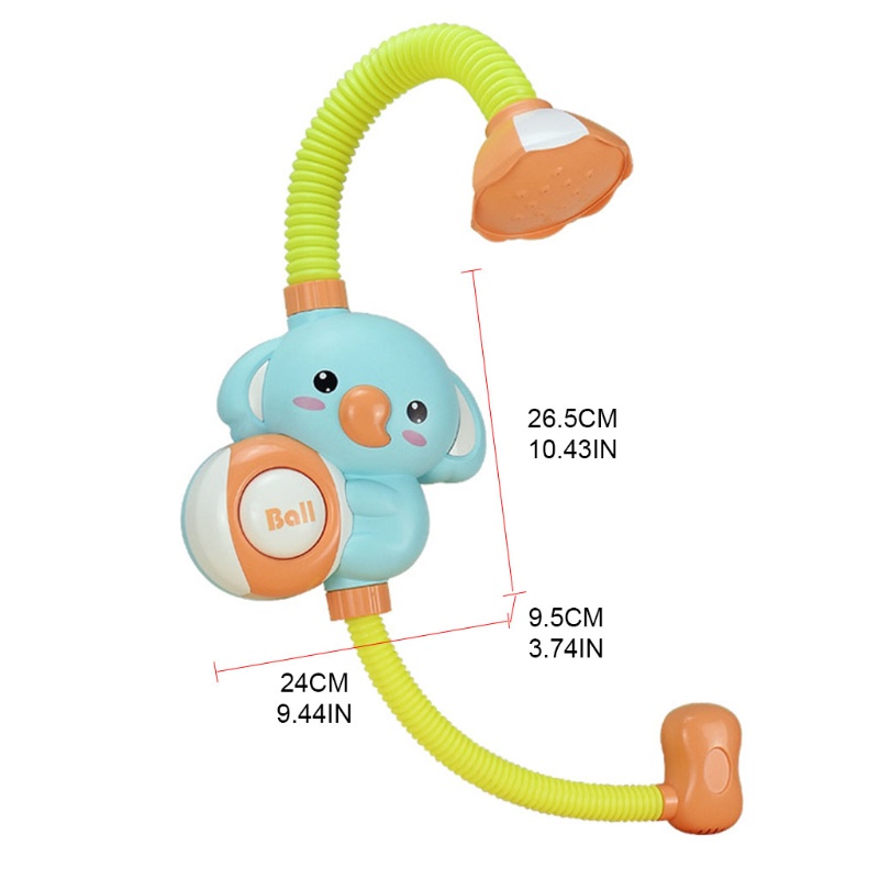 Đồ Chơi Vòi Sen Điện Tử Mini Phun Nước Tương Tác Với Bé Hình Hoạt Hình