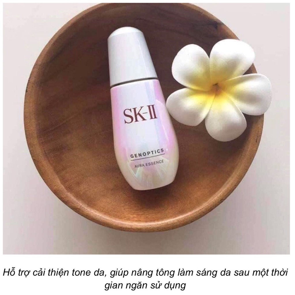 Serum Dưỡng Trắng Da SK-II Genoptics Aura Essence 50ml Nhật Bản