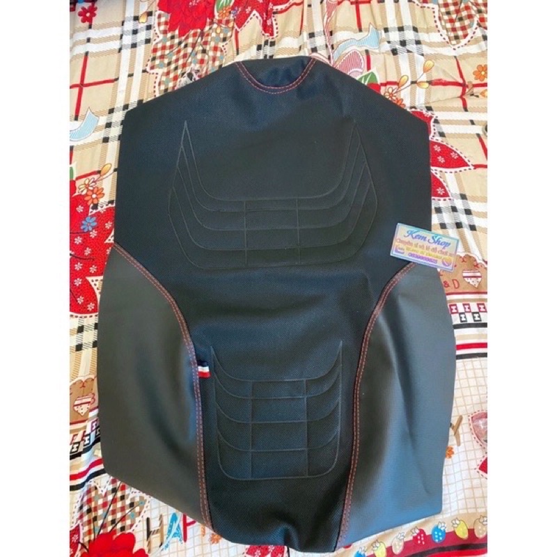 Vỏ Yên Dream Thêu Viền Chỉ Đỏ Chuẩn 3 Lớp Hàng Xịn