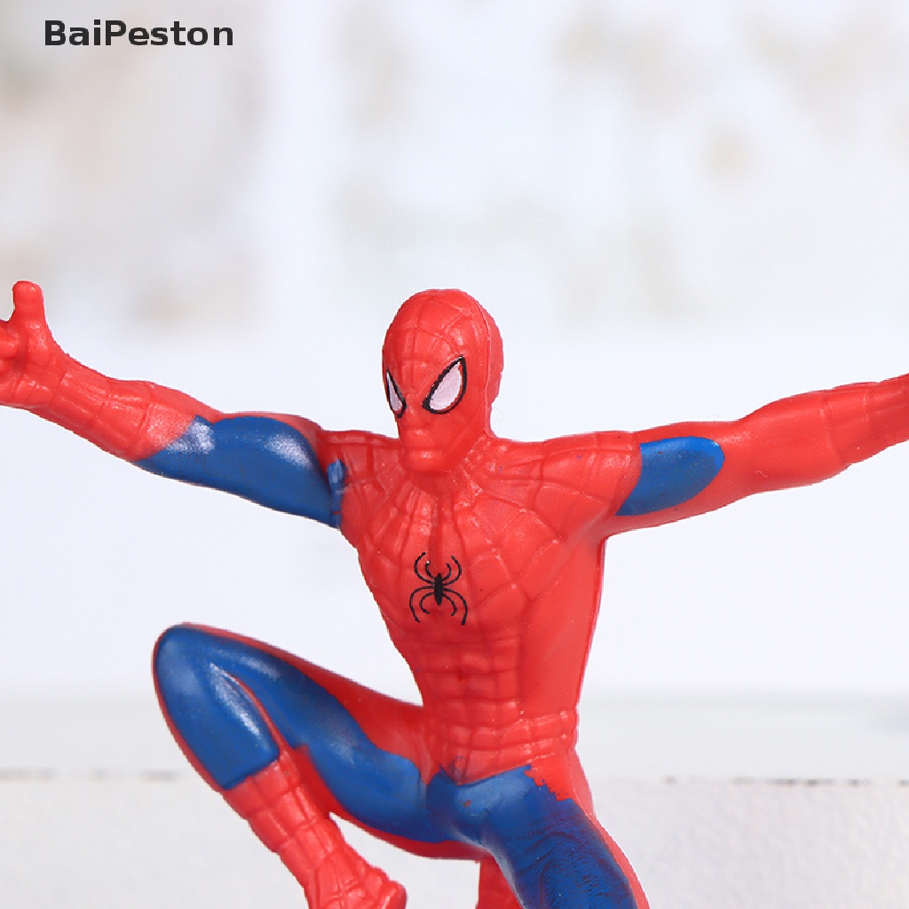 Set 7 Mô Hình Nhân Vật Người Nhện Cho Bé ♨Hot