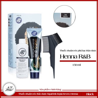 Kem nhuộm tóc phủ bạc thảo dược r&b 150ml