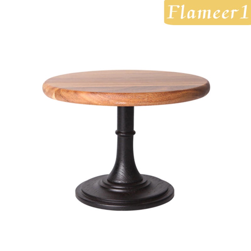 Giá Đỡ Bánh Kem / Món Tráng Miệng Hình Tròn Bằng Gỗ Dùng Trang Trí Tiệc Cưới / Sinh Nhật 1