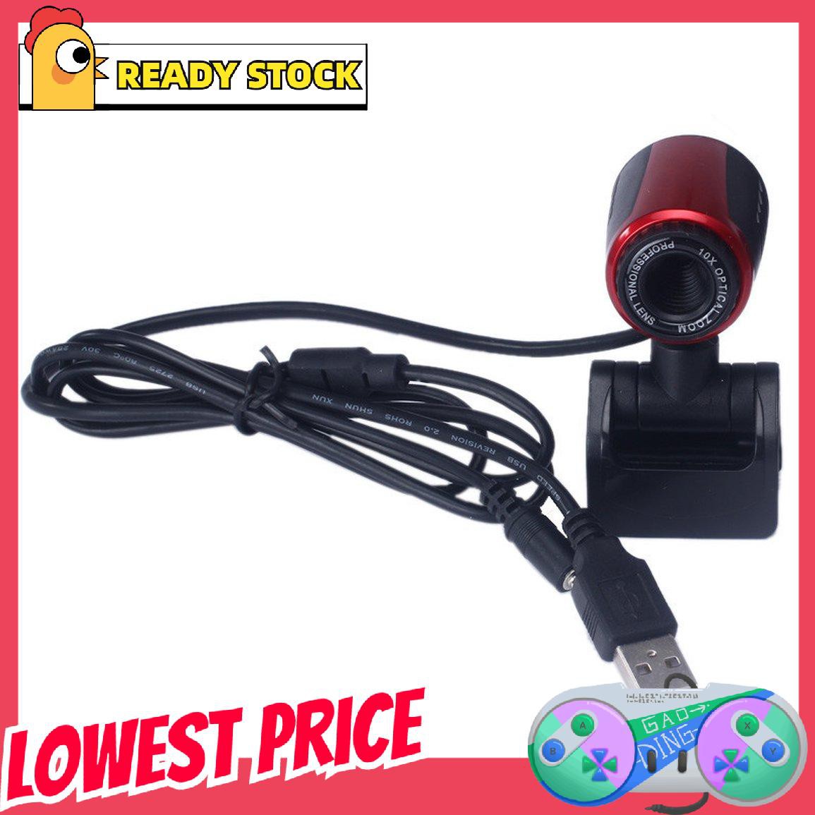 Webcam Usb 2.0 Kèm Mic Cho Máy Tính | BigBuy360 - bigbuy360.vn