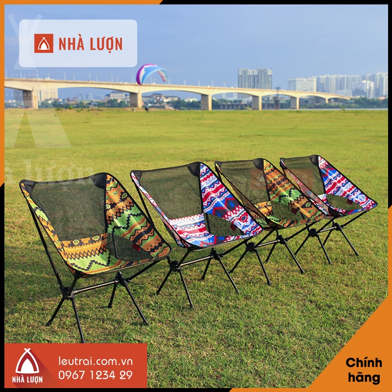Ghế dã ngoại thổ cẩm