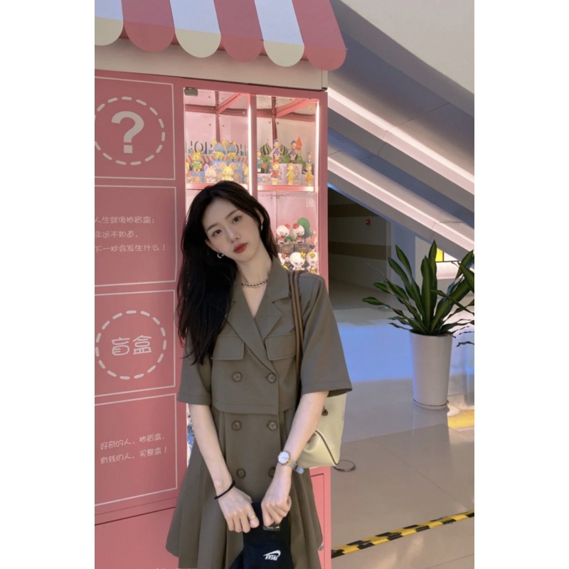 [Mã FAMARAL1 giảm 10K đơn 50K] (50 - 90 KG) ĐẦM RETRO TRẺ TRUNG PHONG CÁCH FORM SIÊU HACK DÁNG | BigBuy360 - bigbuy360.vn