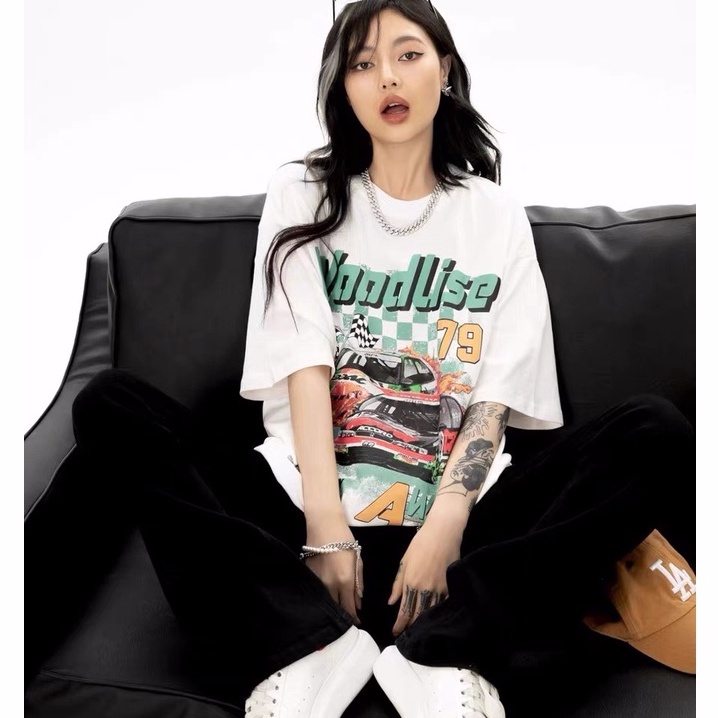 Áo Thun Cotton UNISEX - Áo Phông Tay Lỡ Form Rộng AT 79