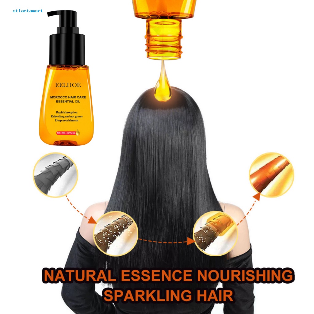 Atl| Tinh Chất Kích Thích Mọc Tóc Làm Mềm Tóc 70ml Thành Phần An Toàn