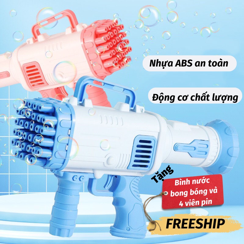 Súng Bắn Bong Bóng 36 Nòng Đồ Chơi Cho Bé Mẫu Mới Siêu Hot KHO GIA DỤNG TRẦN PHÚ
