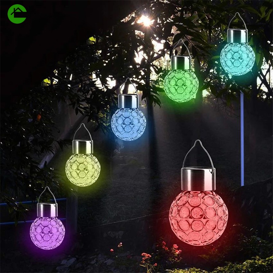 Đèn LED Treo Trang Trí Sân Vườn Nhiều Màu Sắc Chống Thấm Nước
