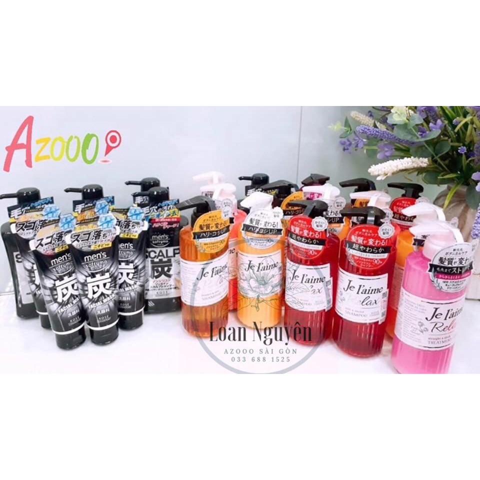 Dầu Gội Kose Nam- Dầu Gội Dành Cho Nam Nhật Bản 550ml [CÓ TEM CHỐNG HÀNG GIẢ]