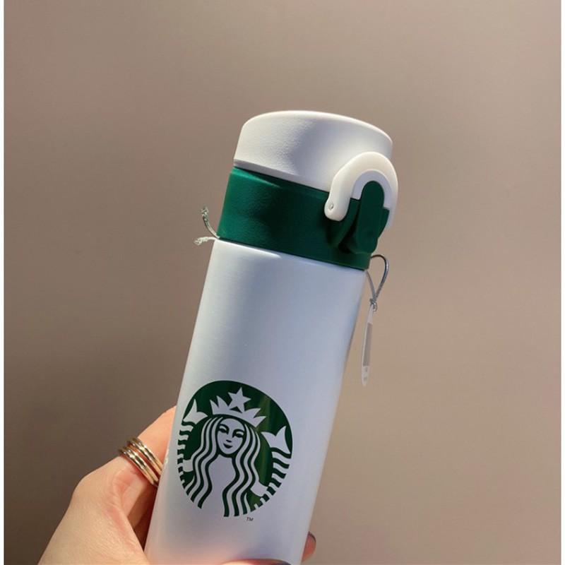 Bình nước giữ nhiệt 500ml starbucks cute chất liệu thép không gỉ 304 XIAOMIMI.VN PVN17508