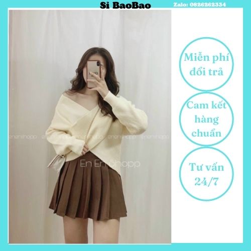 💎Set áo thun gân tăm chân váy xòe 💎- Áo chéo trễ vai cổ tim kiểu Hàn - chân váy ngắn xếp ly xòe - Sale Sỉ BaoBao