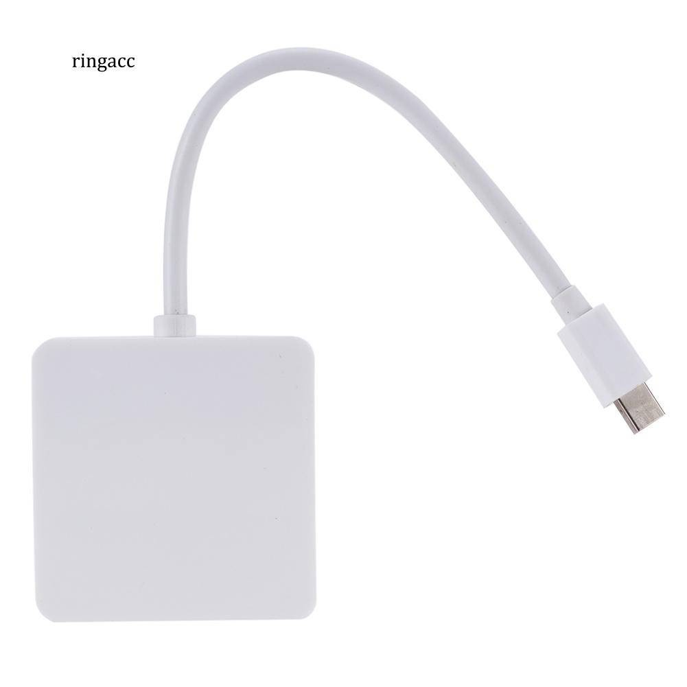 Cáp Chuyển Đổi 3 Trong 1 Từ Cổng Dp Sang Dvi Vga Hdmi Cho Macbook