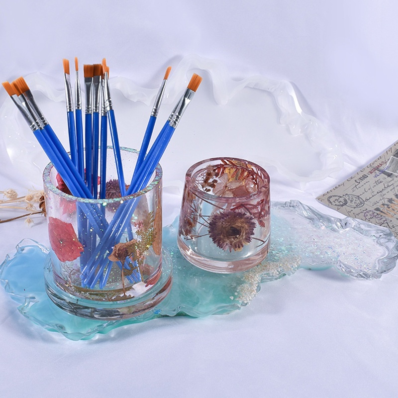 Sa Khuôn Silicone Làm Đĩa Ăn Tối Thủ Công DIY Sáng Tạo Cho Gia Đình