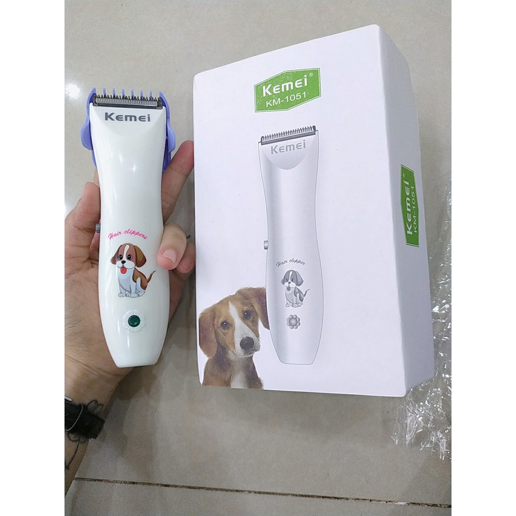 [BỘ LÀM ĐẸP CÚN CƯNG] Tông đơ cắt lông chó mèo Pet Grooming Kit, Máy cắt tỉa lông chó, lược,kéo,chăm sóc móng thú cưng